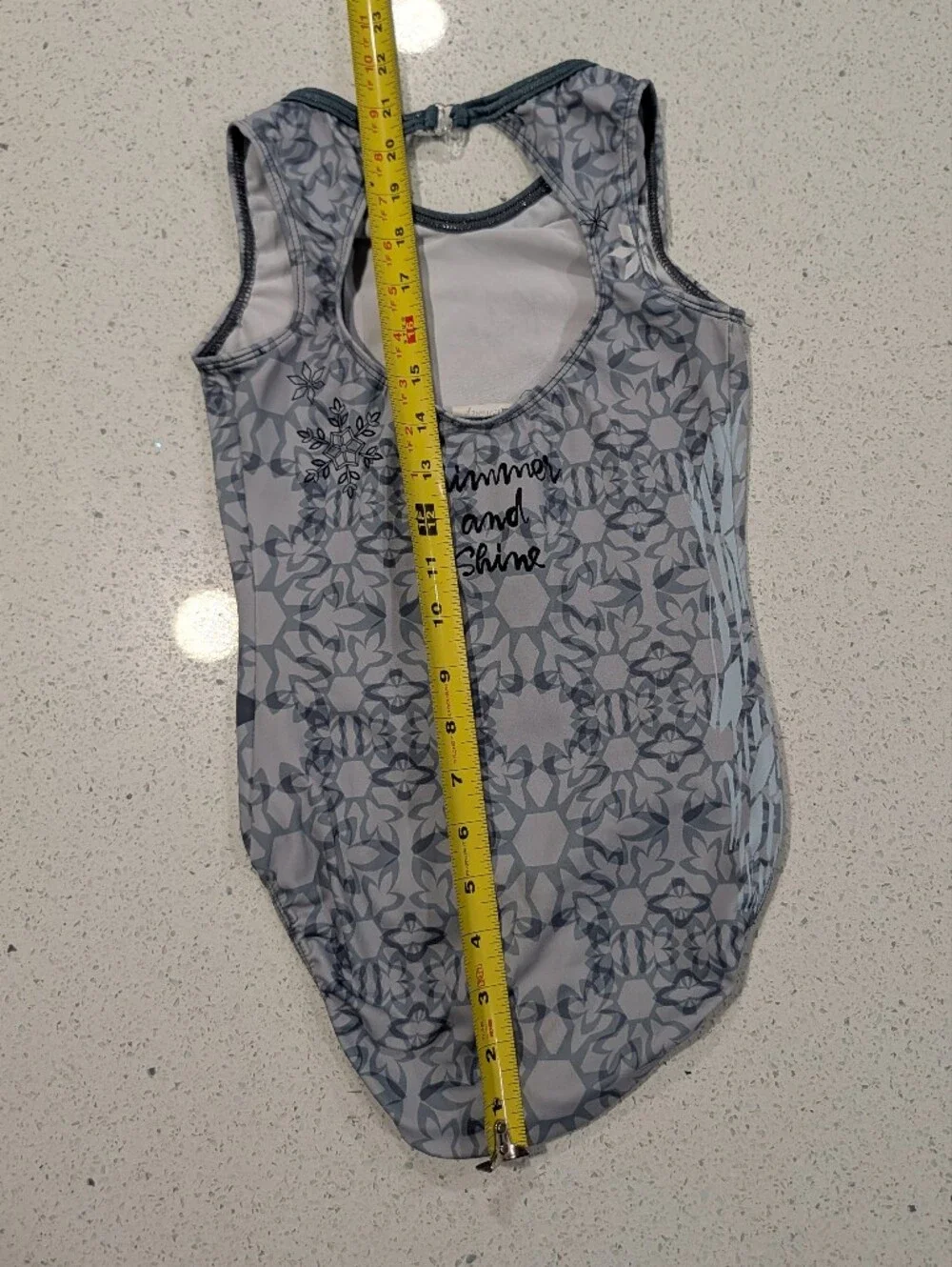 DISNEY Frozen GK Elite Gymnastics Dance Leotard CL Large Christmas Theme OLAF